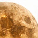 Luminária de Lua Cheia 3D LED