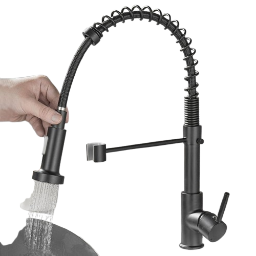 Torneira Gourmet Flexível para Cozinha – Design Moderno