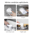 Escova Elétrica de Limpeza 5 em 1 – Prática e Sem Fio