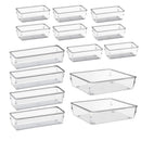 Kit com 25 Organizadores Multiuso Modulares