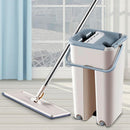 Flat Mop Premium 360° com Balde Wash & Dry