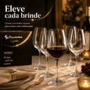 Kit 6 Taças de Cristal Premium 615ml